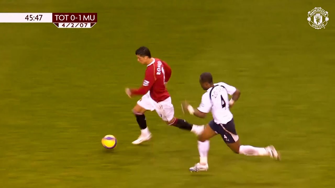Cristiano Ronaldo  Was UNSTOPPPABLE  Against Tottenham Hotspur Away HD 1080! (04/02/2007)