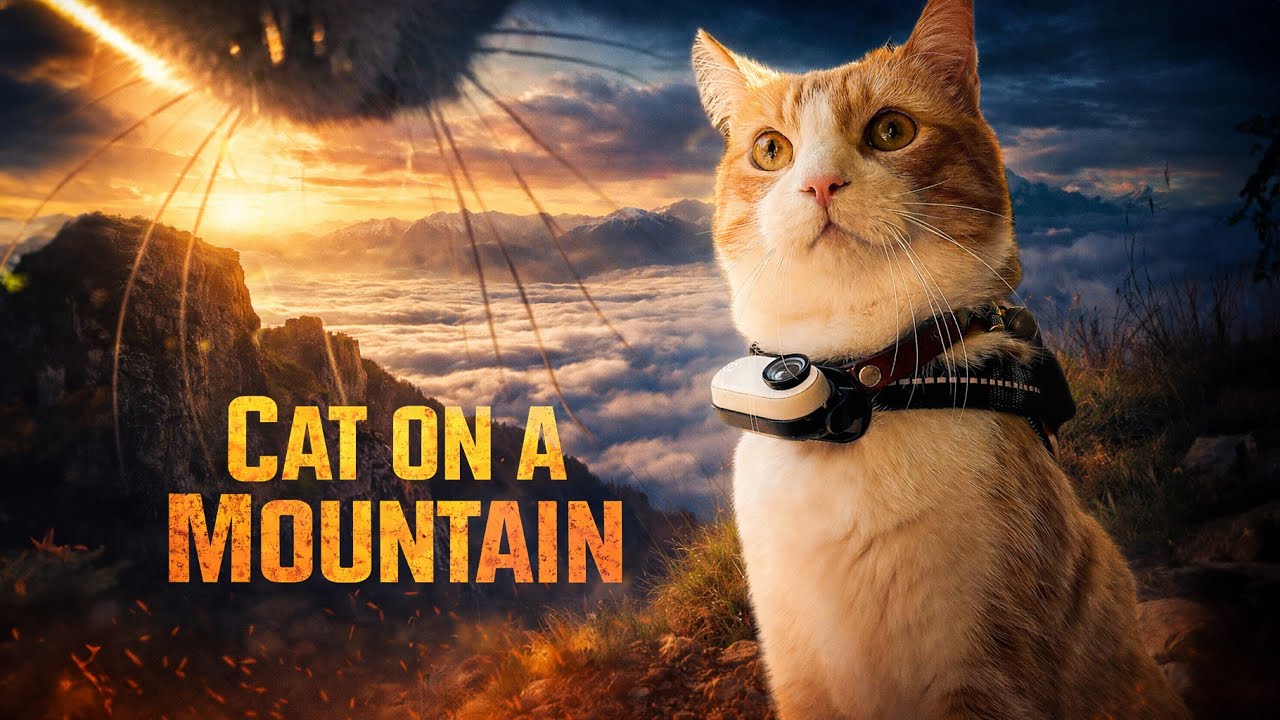This Cat Climbed Higher Than Most Humans Ever Will