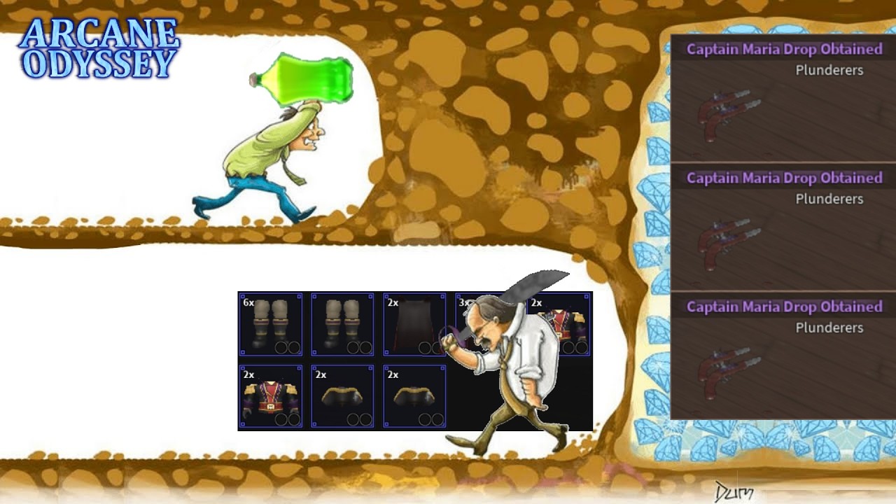 Fighting Captain Maria 50 Times [Arcane Odyssey]