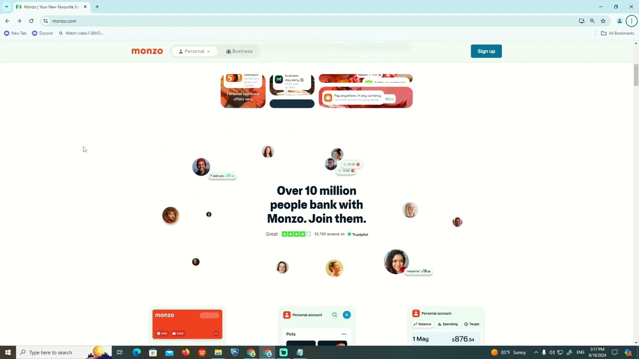 How to Pay Someone on Monzo
