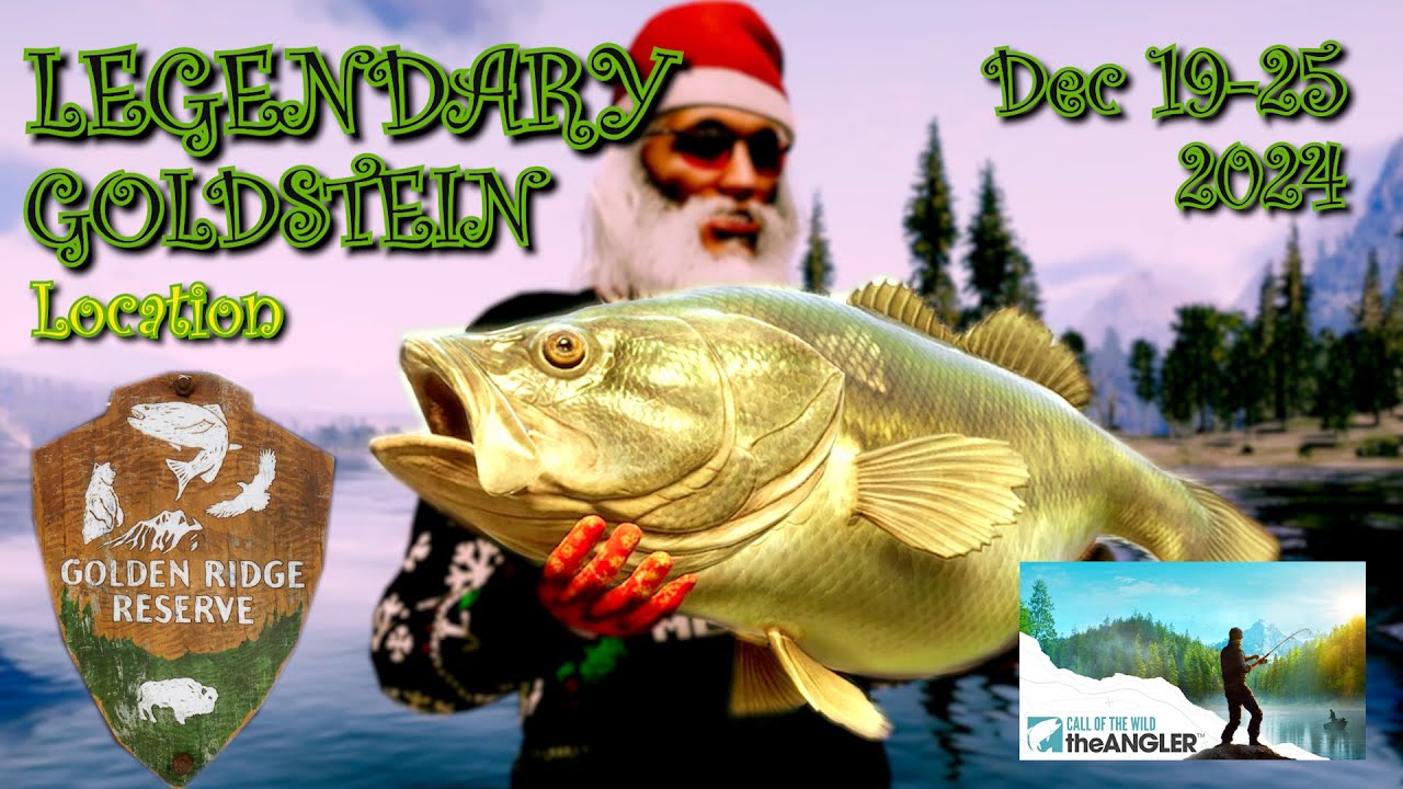 Golden Ridge Reserve Legendary Fish Location - December 19-25 2024 - Call of the Wild: The Angler