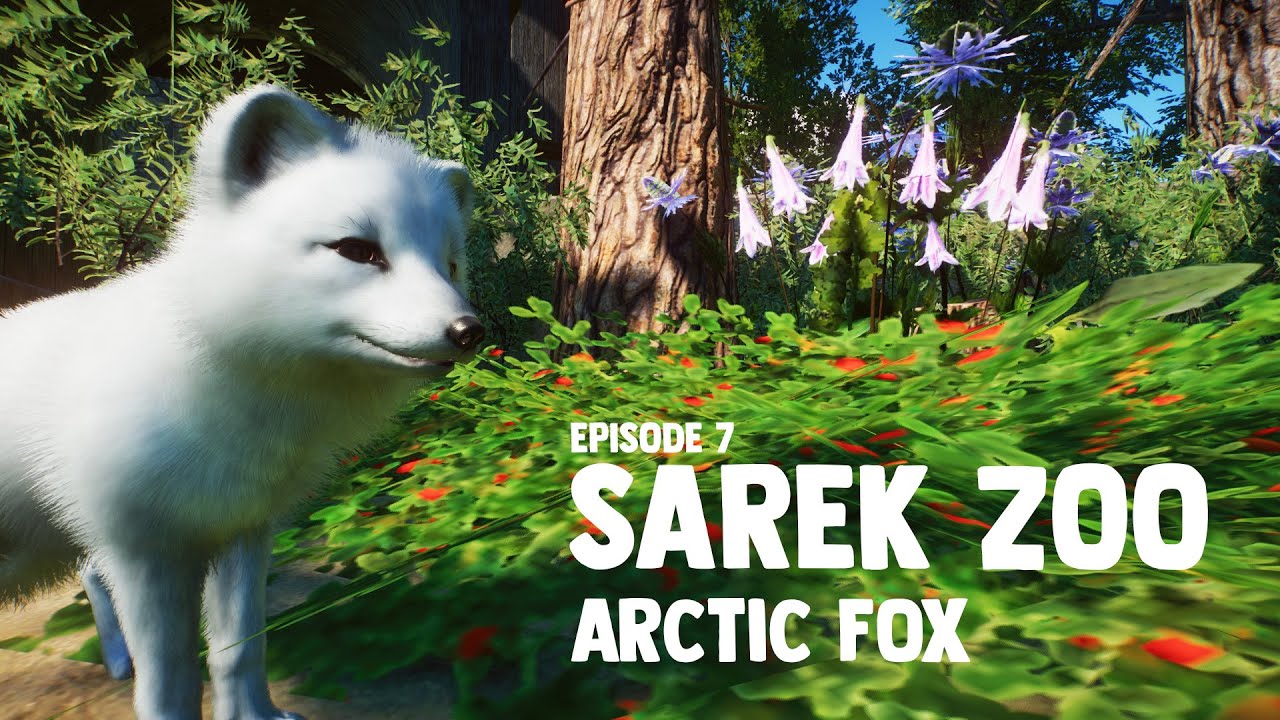 Sarek Zoo - Episode 7 - Arctic Fox Habitat // Planet Zoo Speedbuild