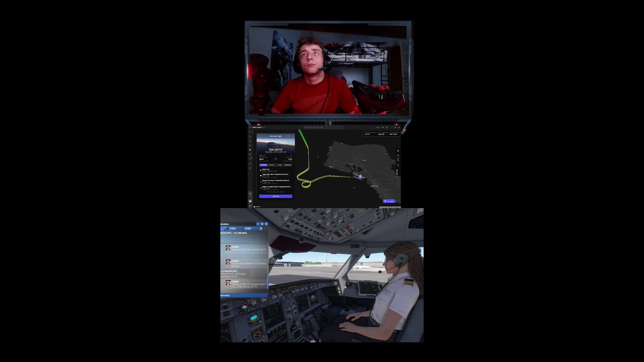 The Great American Delta Airlines Tour | Microsoft Flight Simulator 2024 (Portrait)