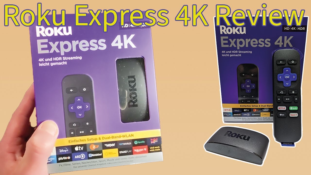 Roku Express 4K Review 2022 | Der beste Player für ALLE | Günstigster 4K Player! [ Review ]