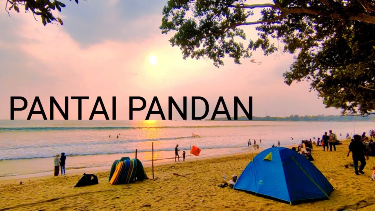 Tempatnya Gak Luas Tapi Jadi Favorit Para Pengunjung || Pantai Pandan Carita
