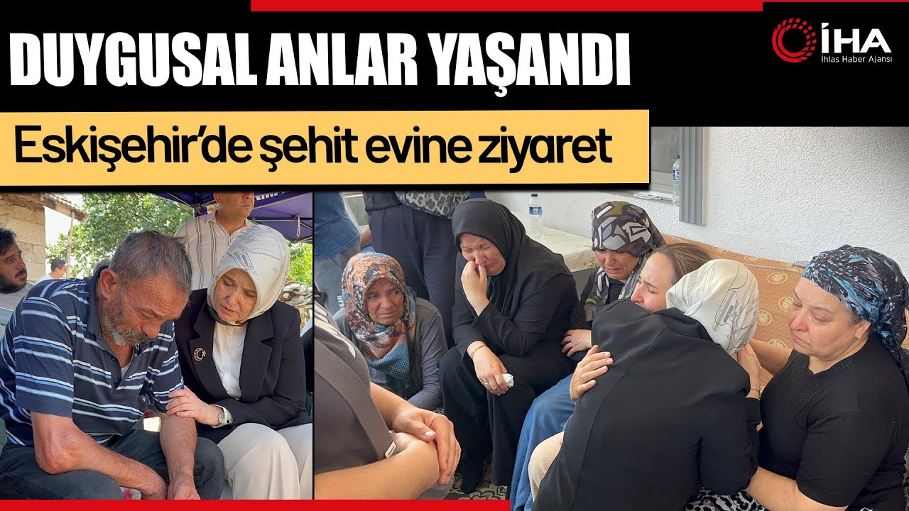 Bakan Yardımcısı Yenigün, Şehidin Babasına Ve Eşine Başsağlığı Diledi