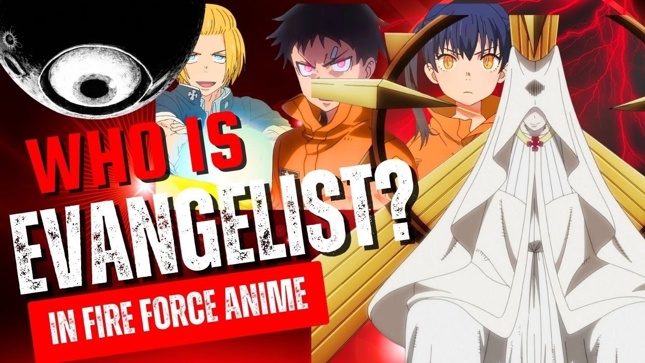 Who is Evangelist in Fire Force, White Clad organization Real Truth #fireforce #anime #manga #FF