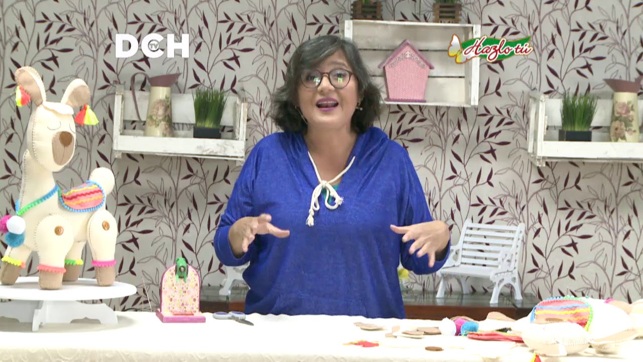 Llama Multicolor - Yasna Pino - Casa Puchinni