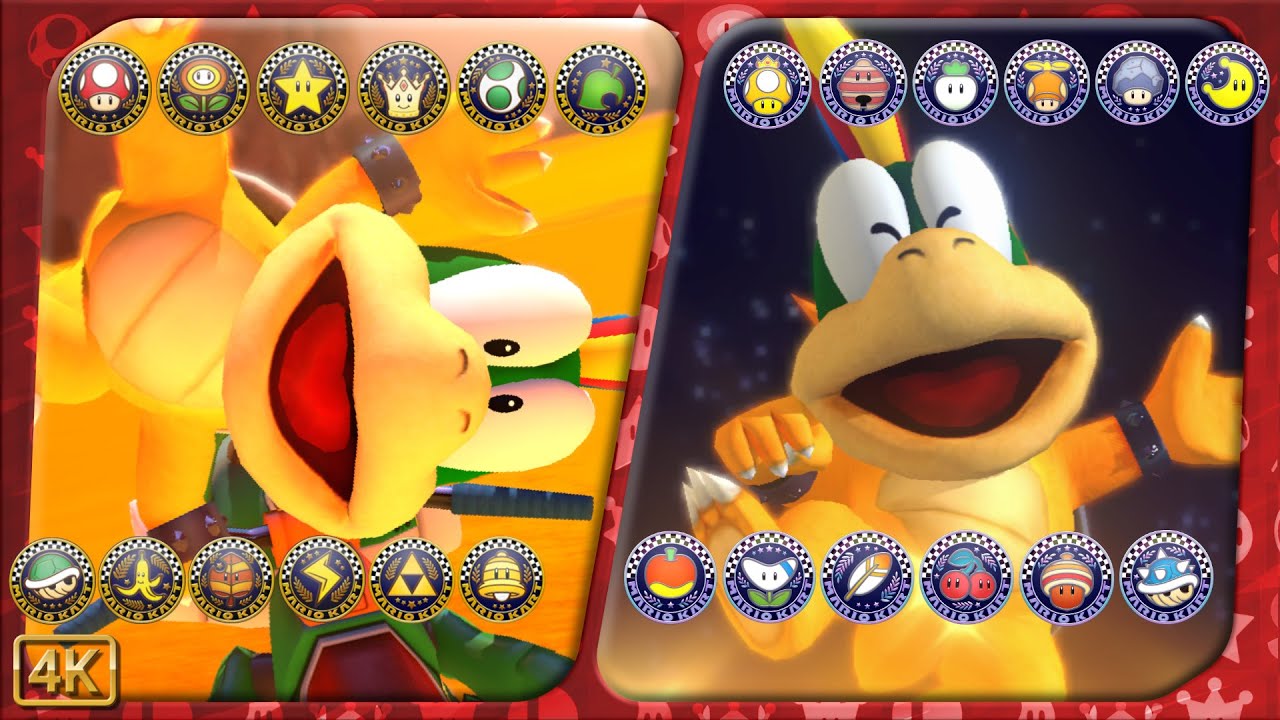 Mario Kart 8 Deluxe + Booster Pass Course DLC ⁴ᴷ Full Playthrough (200cc, All 24 Cups) Lemmy