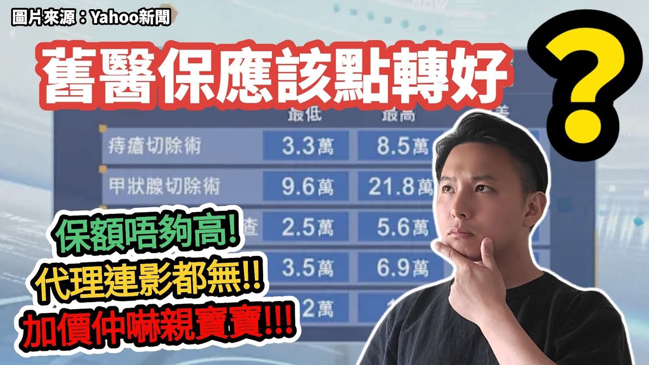 【🏥醫保應該點轉好🤔】對現有產品嘅不滿｜💸加幅驚人負擔唔起｜🫂孤兒仔無人理你｜🧐轉醫保時要留心（CC繁中字幕）