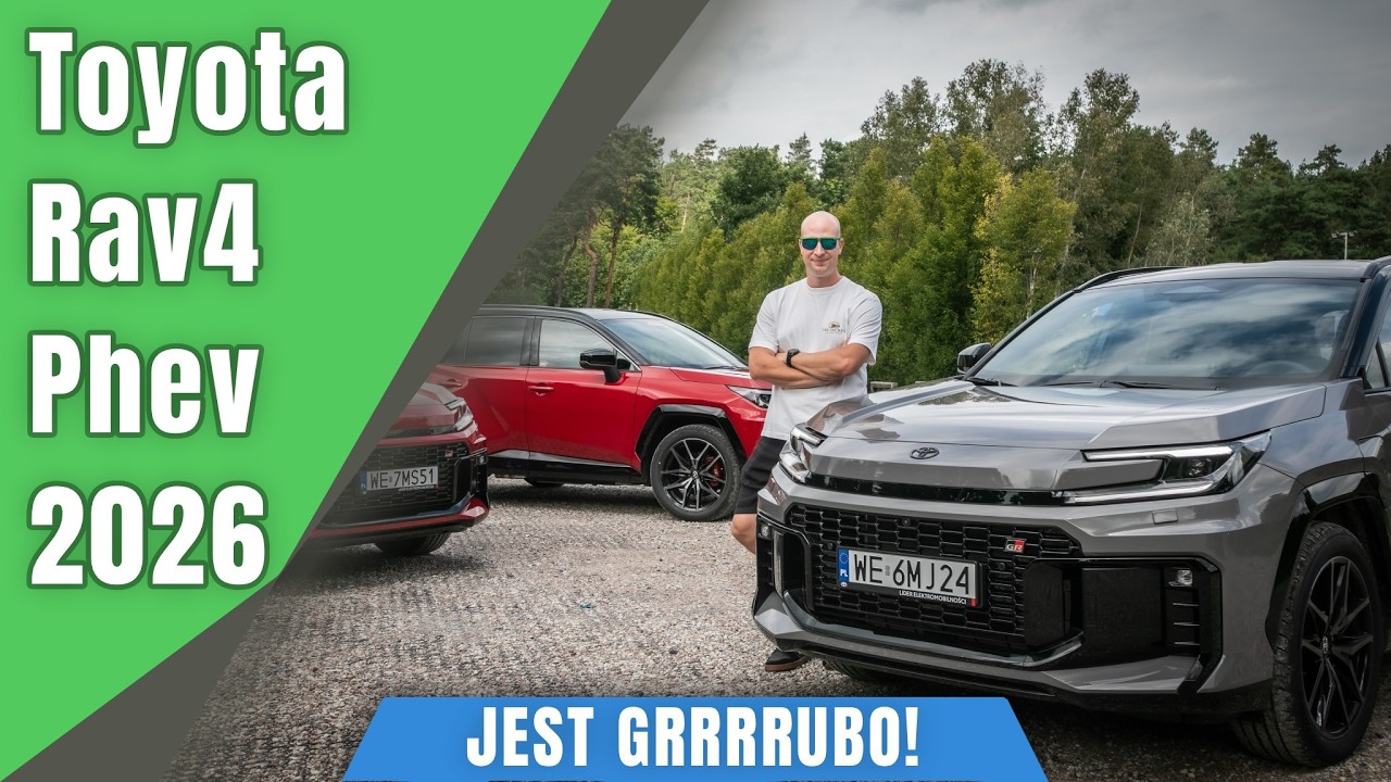 Toyota Rav4 GR Phev 309 KM 2026. Jest GRrrrrubo!