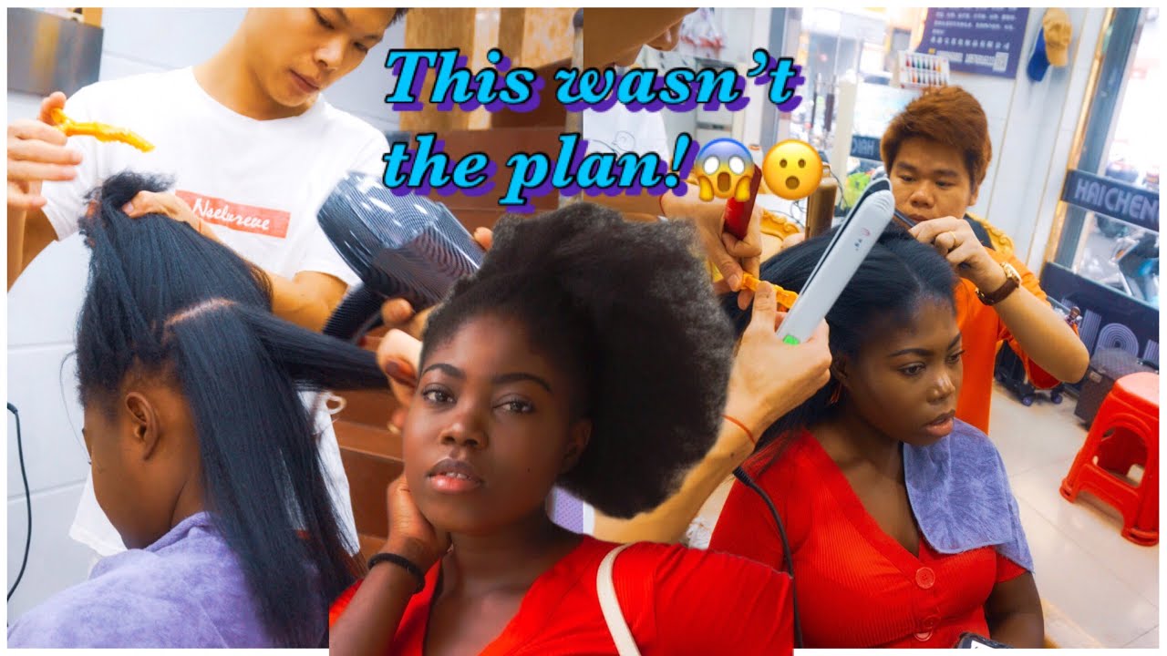 BLACK GIRL GETS HAIR DONE IN CHINA | SHOCKING RESULTS! THEY BETRAYED ME! | MERVEILLE K
