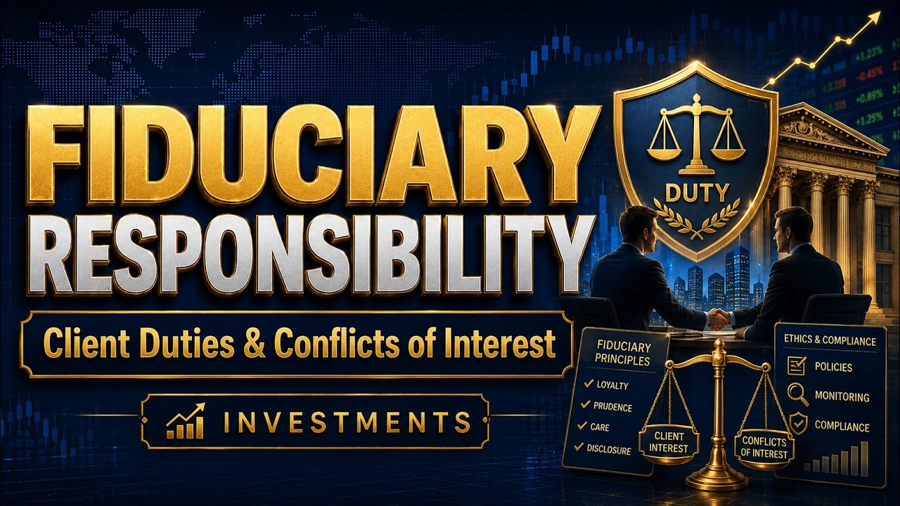 Fiduciary Responsibility, Client Duties, and Conflicts of Interest