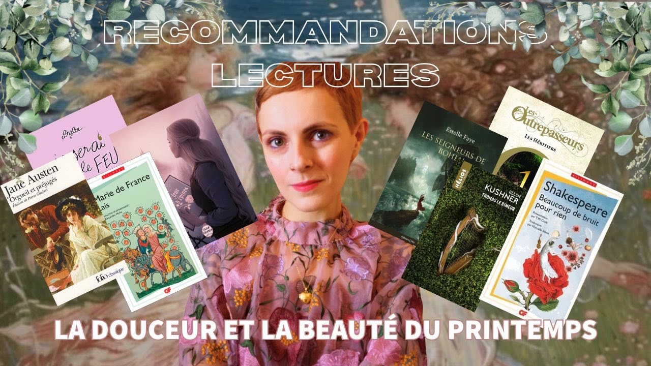 Recommandations lectures printanières 💐