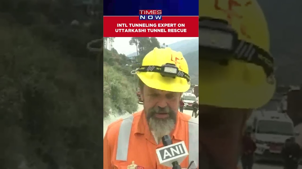 Uttarkashi Tunnel Rescue: International Tunneling Expert Arnold Dix On Ongoing Rescue Ops #shorts