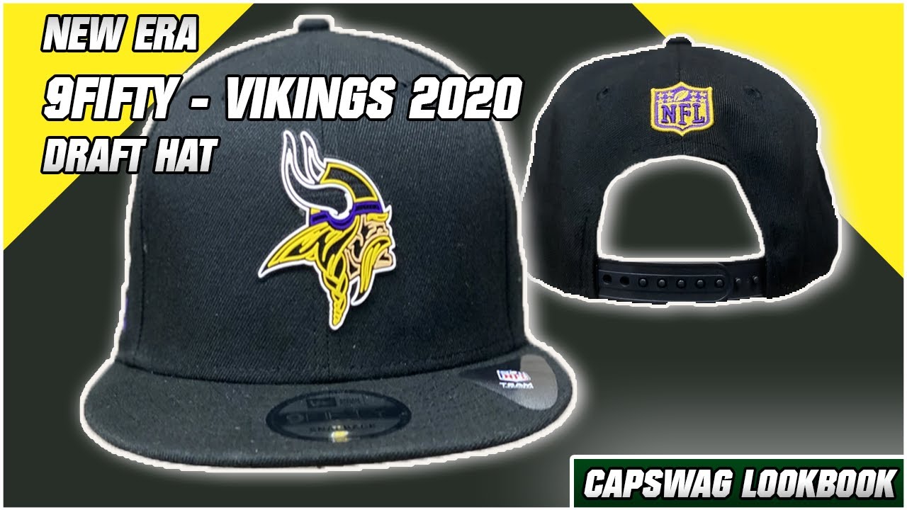 2020 NFL Draft Vikings Snapback Hat | 2020 Draft Vikings 9Fifty Snap Cap #Shorts