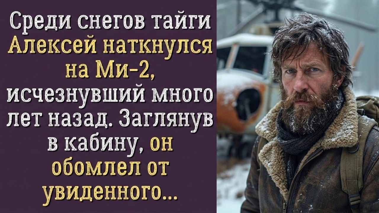 Алексей нашёл ВЕРТОЛЁТ в тайге  То, что его ждало внутри, ШОКИРОВАЛО до глубины души