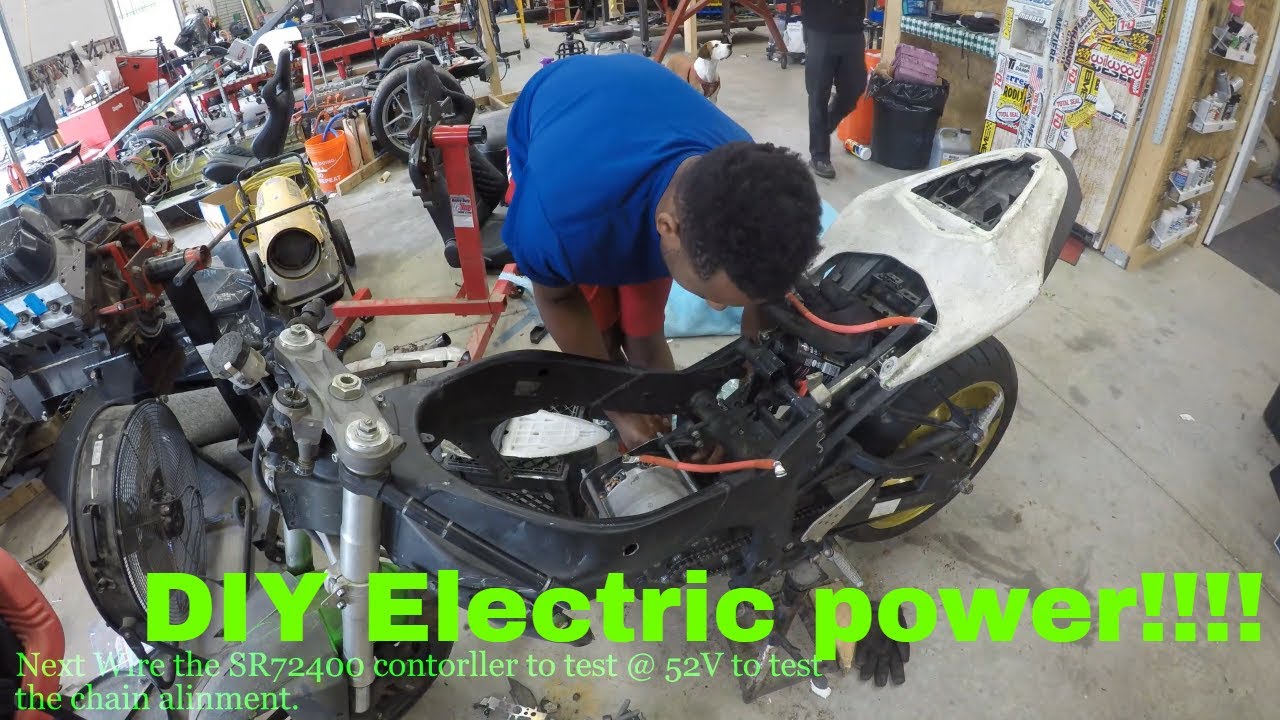 Lets build a DIY Electric Motorcycle Ep- 2