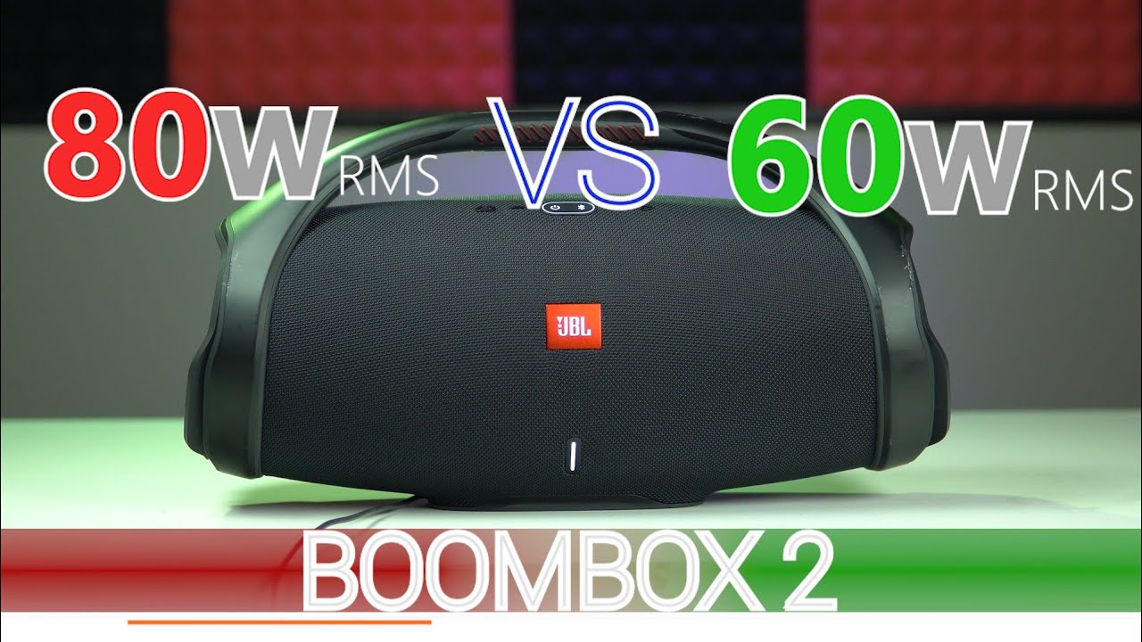 Boombox 2 | 80watts vs 60watts | AC vs DC SoundBattle