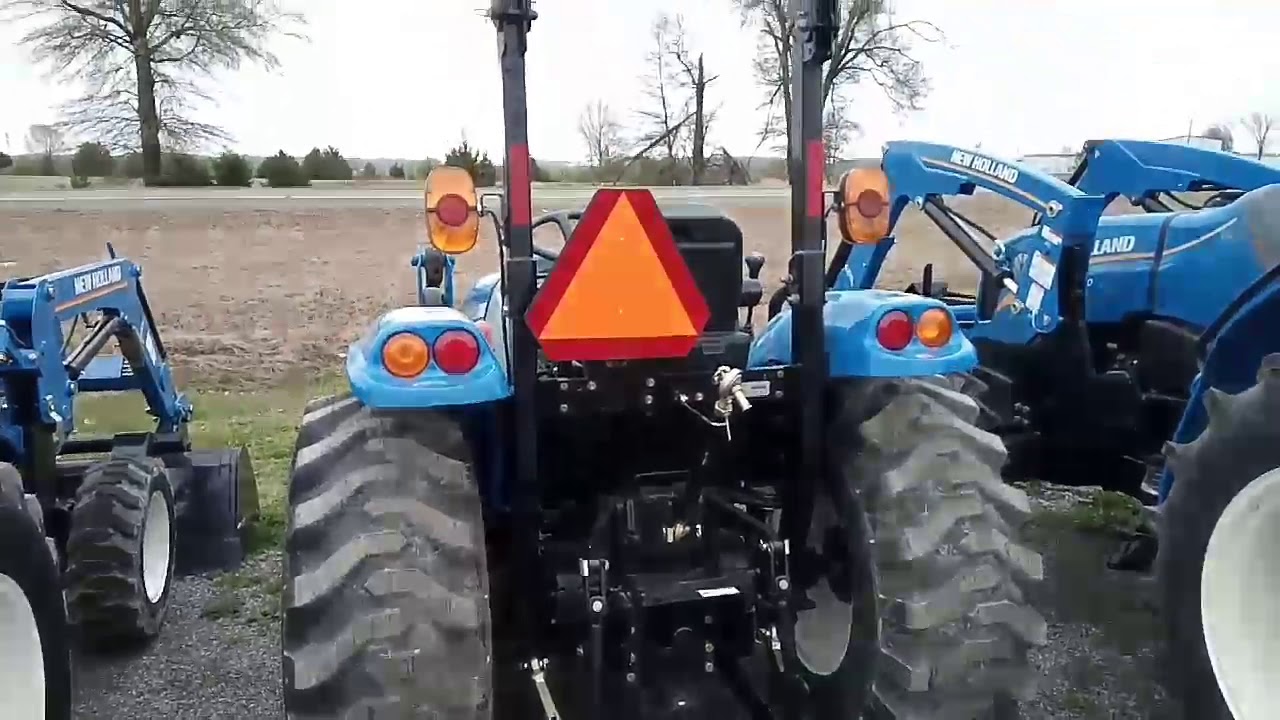 New Holland Boomer and Workmaster side by side view and discussion on differences.