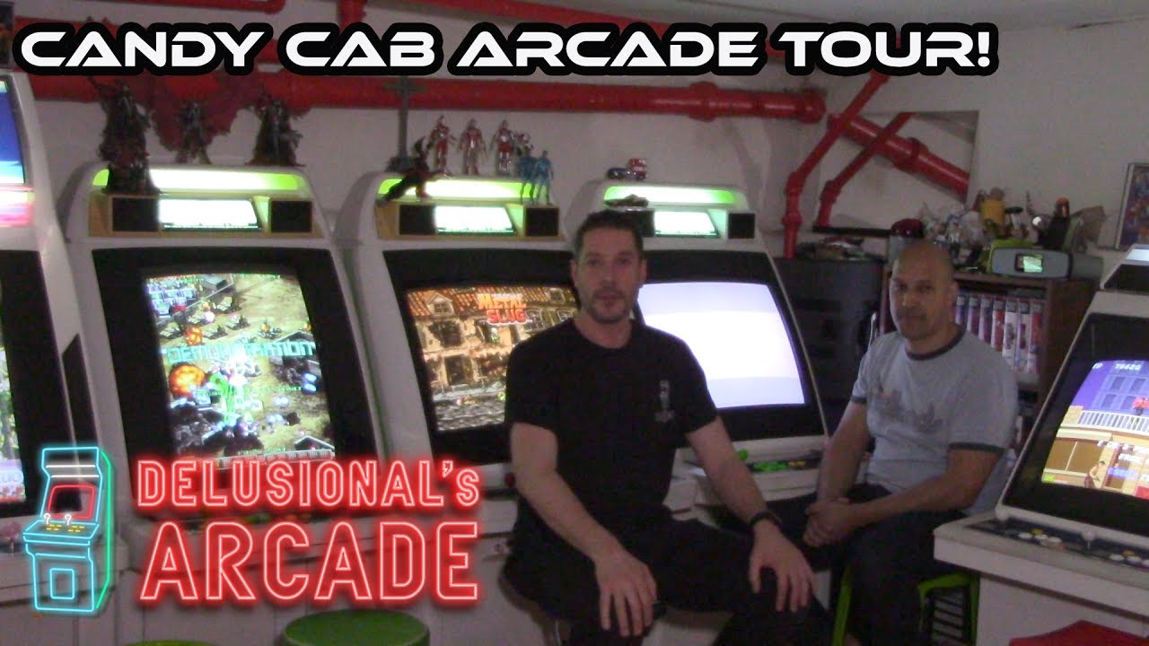 Candy Cab home arcade tour [Walkthrough & gameplay]