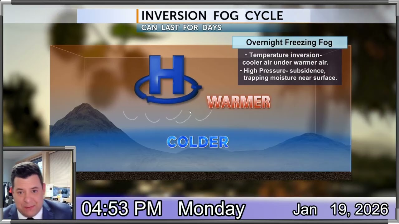 More freezing fog is otw for Central Oregon