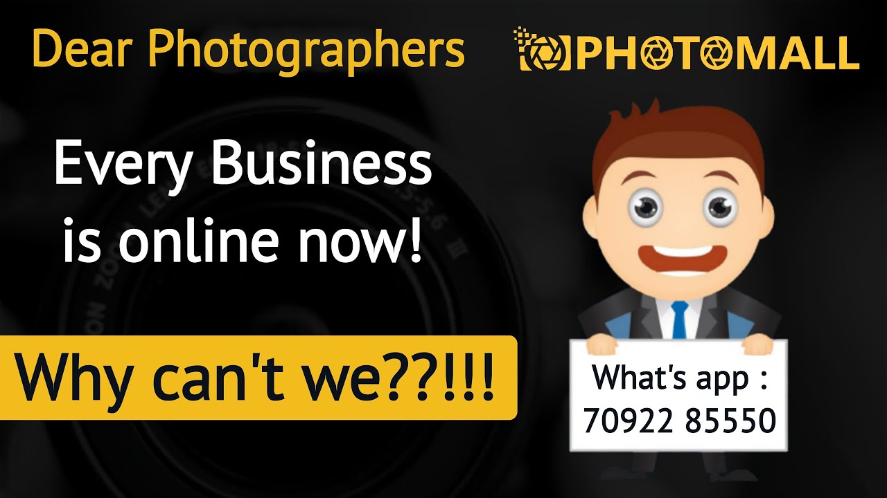 Best Mobile App for Photographers | Photo selection | Digital Album | Live Streaming | #Photomall