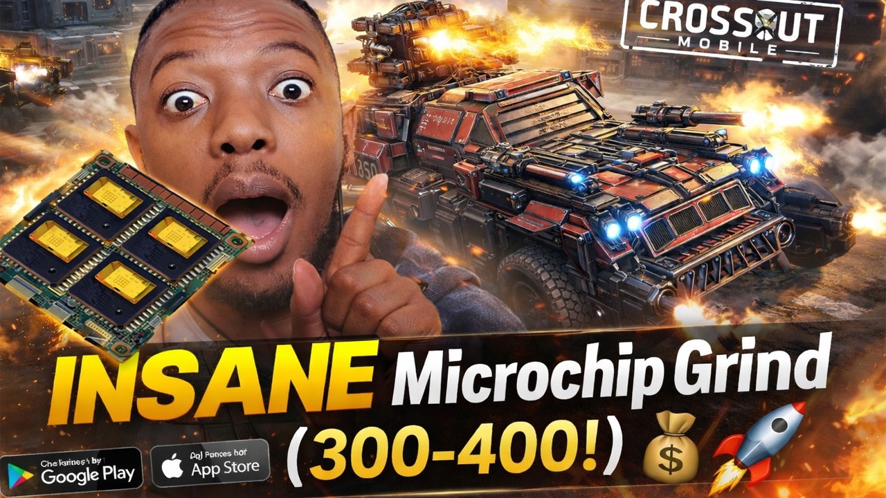 Fastest Way to Get 300–400 Microchips 💰🔧 Crossout Mobile Guide!