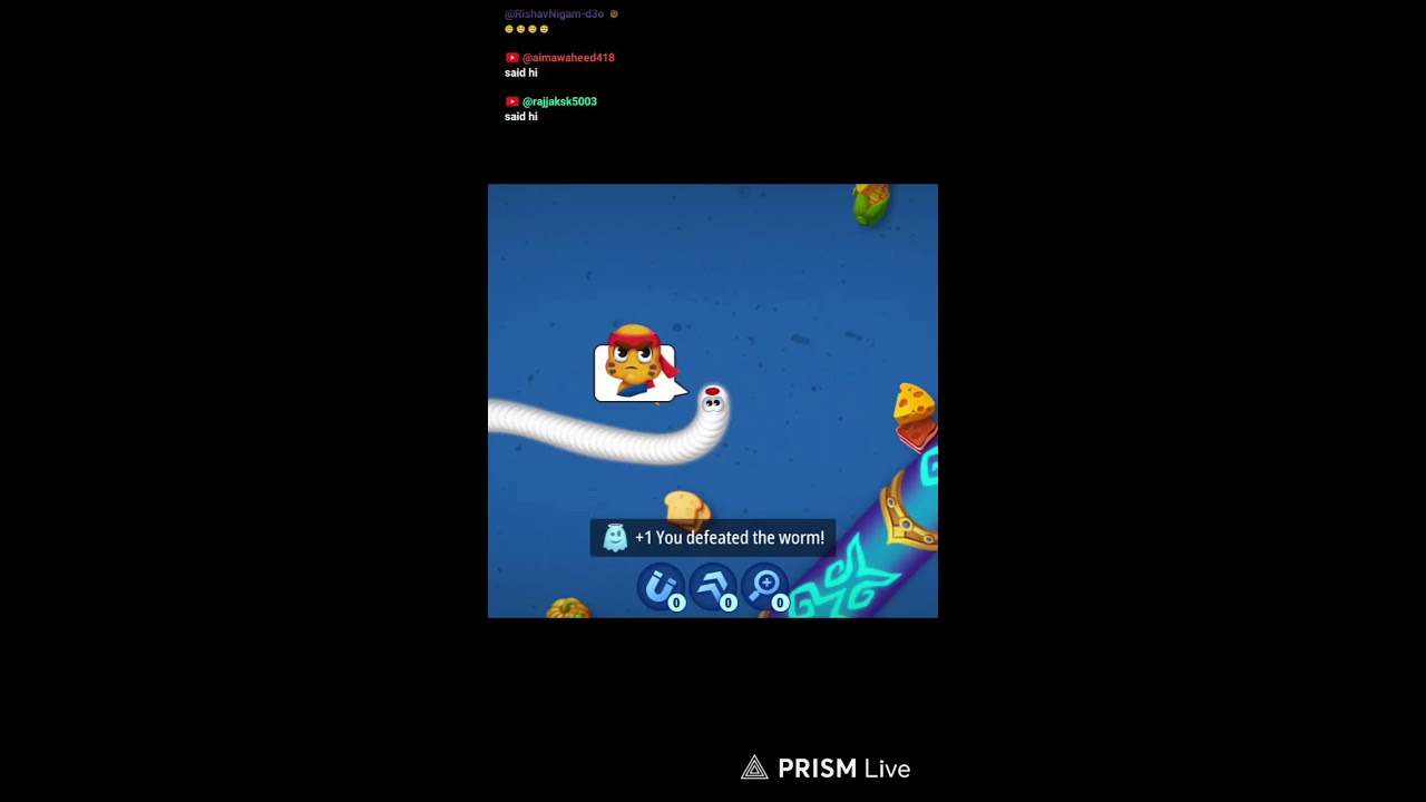 worms zone gameplay 😲