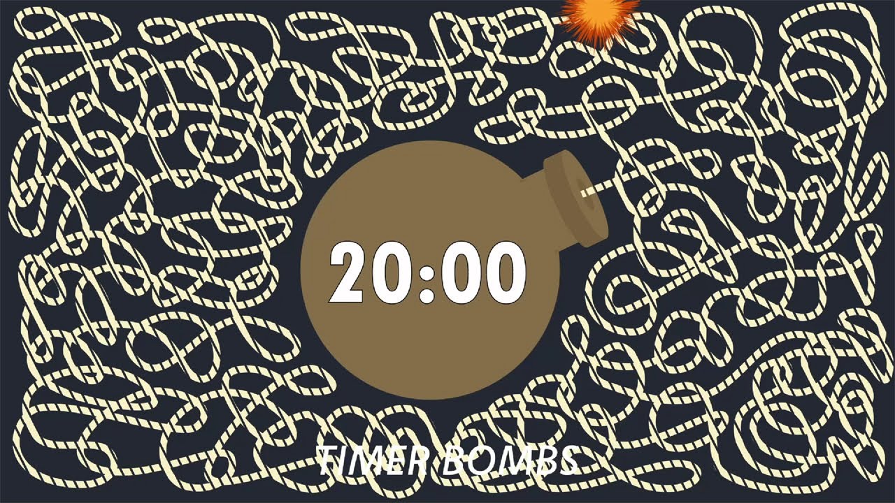 20 Minute Lion Brown Timer Bomb | Cartoon Explosion