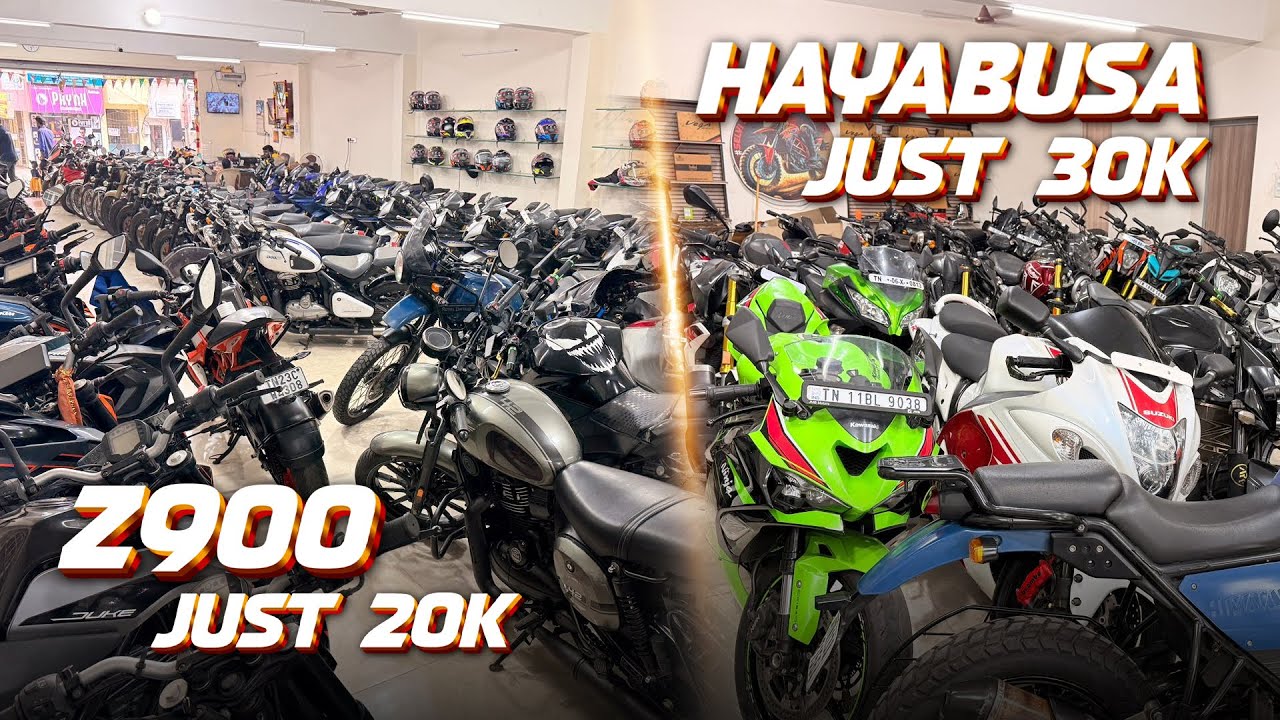 🏍️HAYABUSA JUST ₹30,000  தான், Z900 வெறும் ₹20,000 தான் 🔥  | SELVI MOTORS,SAIDAPET |