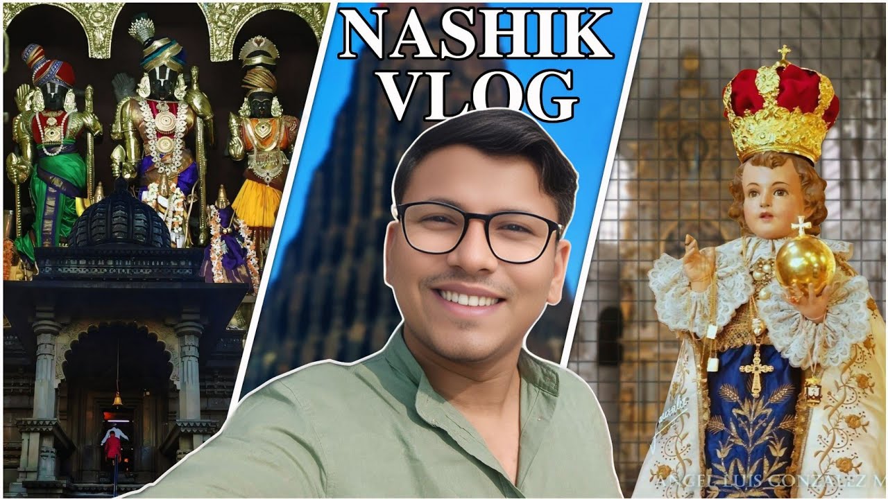 Shree Kala Ram Mandir & Nashik Church Vlog | Jai Shree Ram ❤️🙏🏼