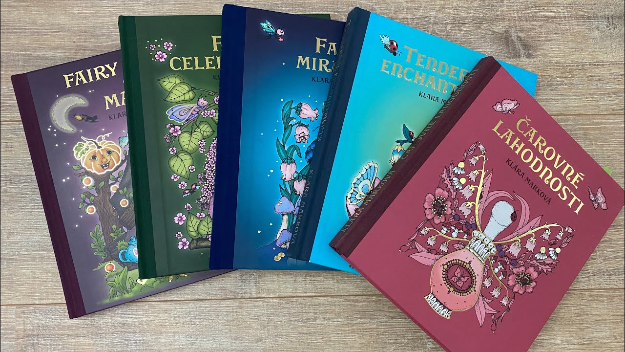 All my completed pages in Klara Markova books #klaramarkova #collection #completedpages