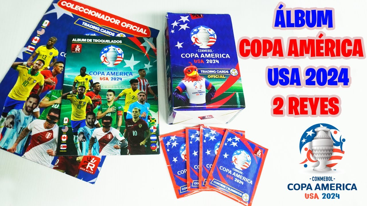 Copa América USA 2024 de 2 REYES: Nueva colección CARDS - Unboxing Minos