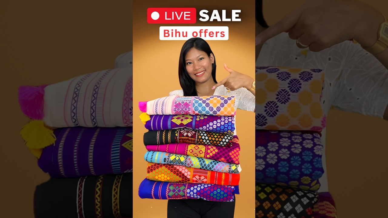 LIVE SALE🎁 Staple cotton | Semi nuni | Padmini cotton mekhela sador 🧡