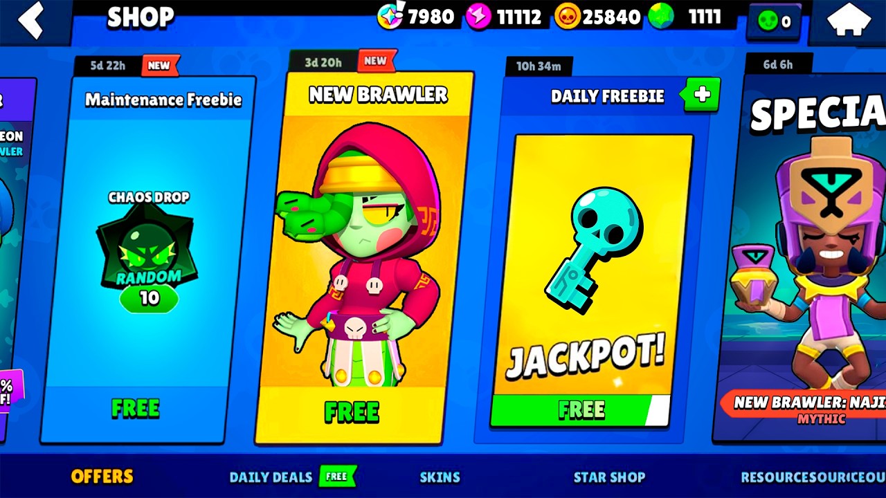 😱SECRET BRAWLER GIFTS!!🎁✅ - Brawl Stars FREE rewards