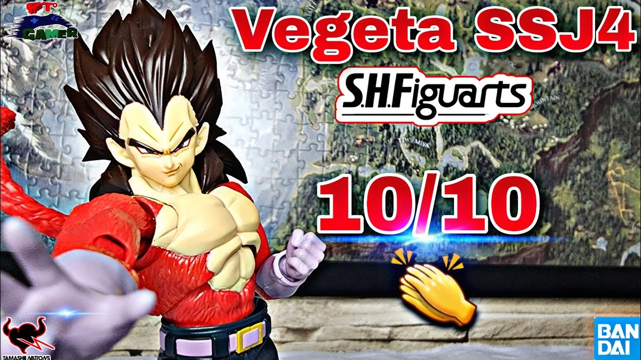 Vegeta SSJ4 SH Figuarts Dragon Ball | SOBERBIO | Bandai Spirits Tamashii Nations | Unboxing + Review