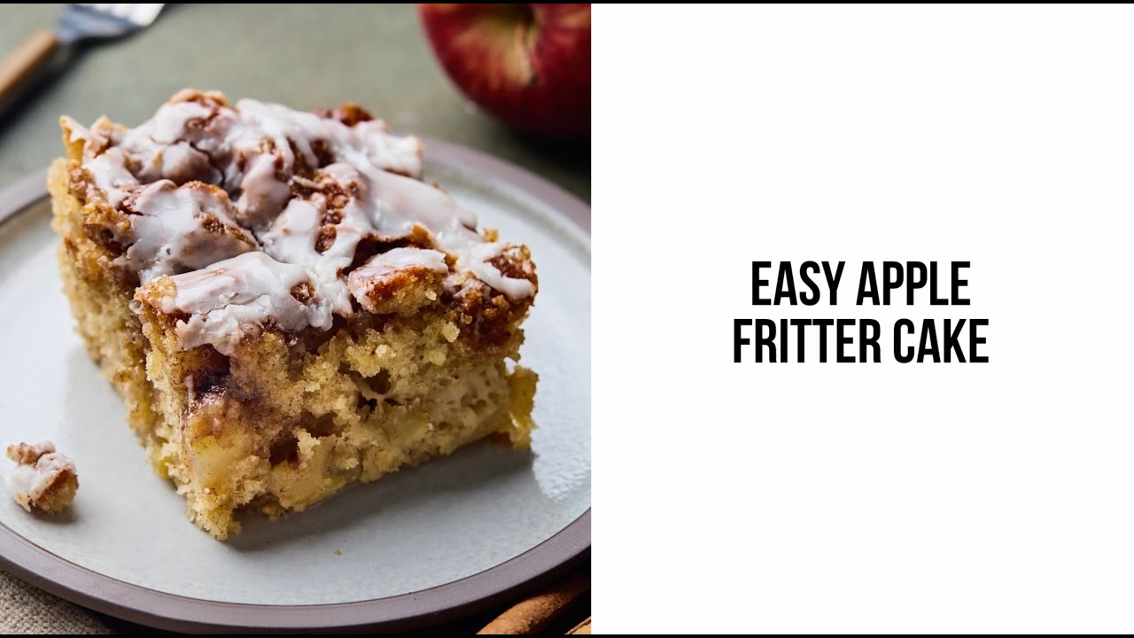 Easy Apple Fritter Cake