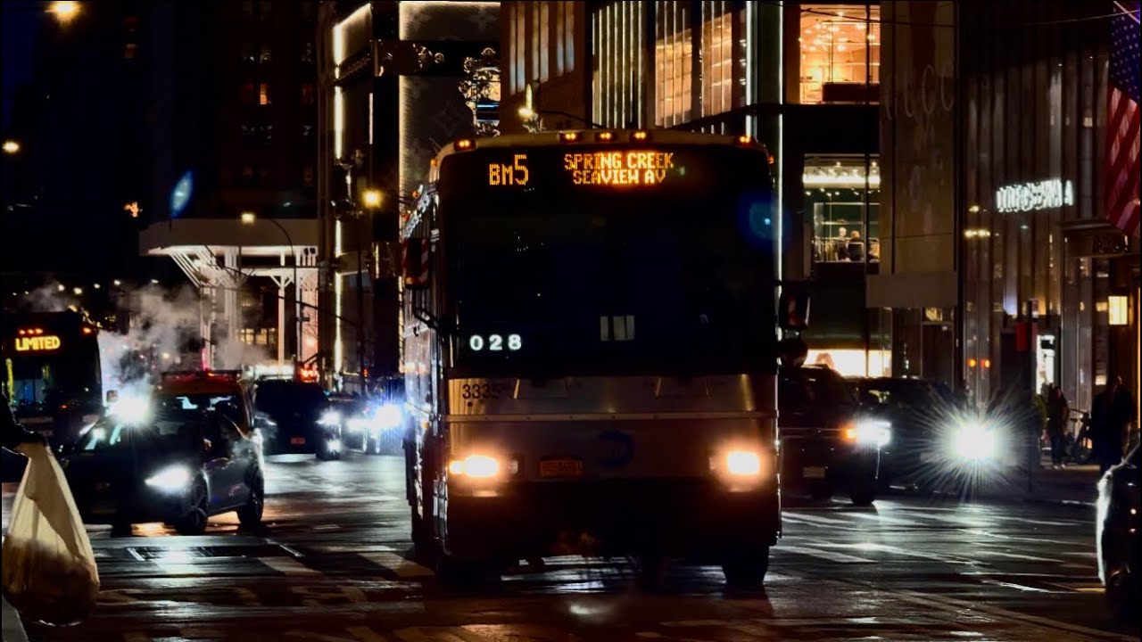 MTA Bus Company 2005-07 MCI D4500CL Commuter Coach 3335 on Route BM5 Express