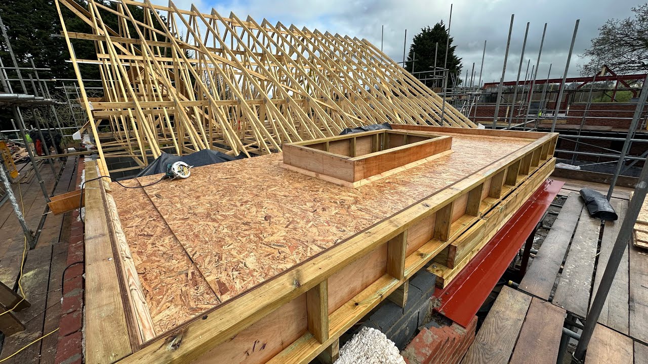 Warm deck Flat Roof!