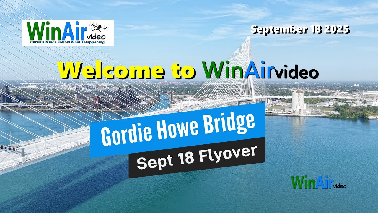 Is the Gordie Howe Bridge the MOST ICONIC Structure of 2025?