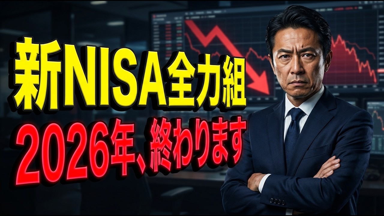 2026年、新NISAがあなたの老後を破壊する？ 元モルガン・スタンレー・トレーダーの緊急警告