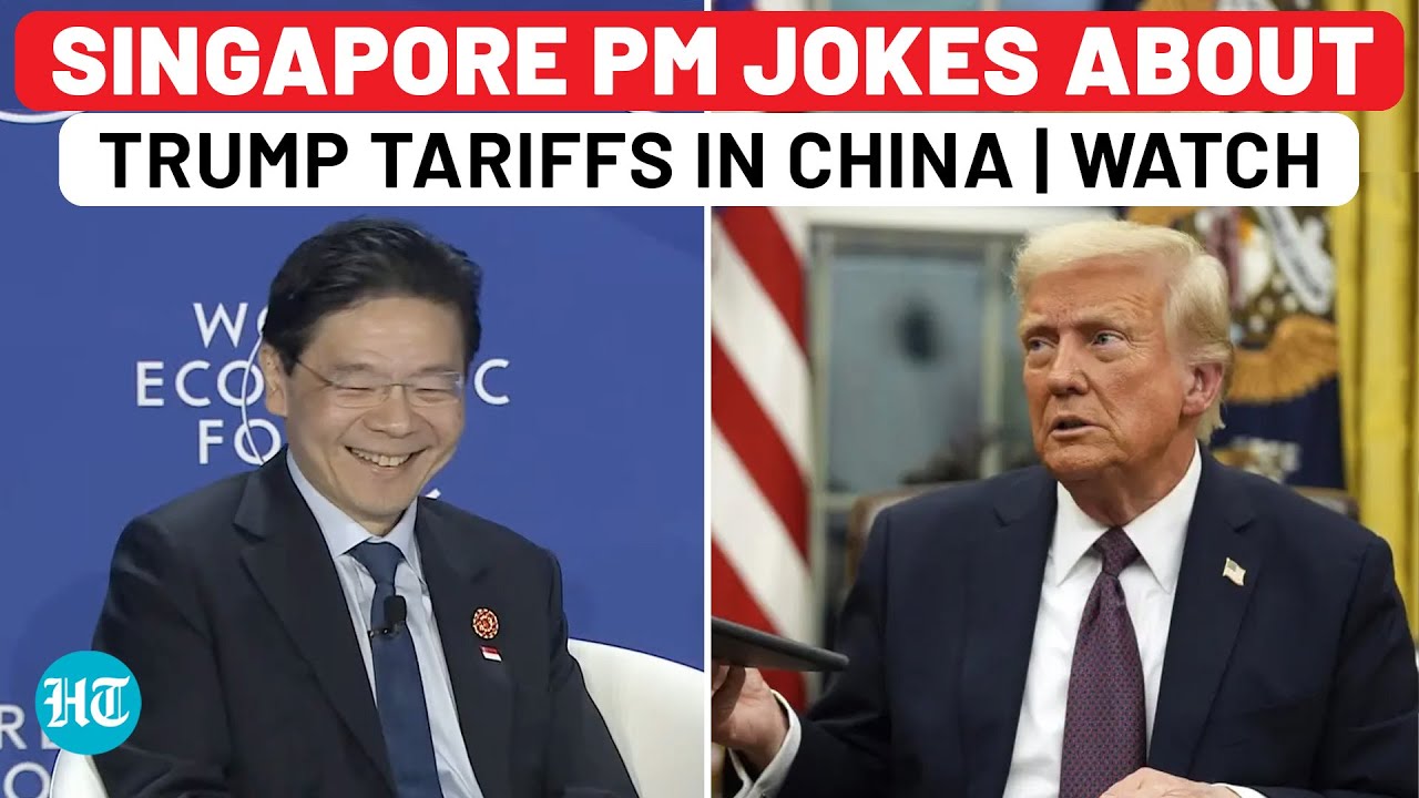Full Video: Singapore PM Lawrence Wong Mocks Trump Tariffs In China, Reveals Big Plan To Counter US?