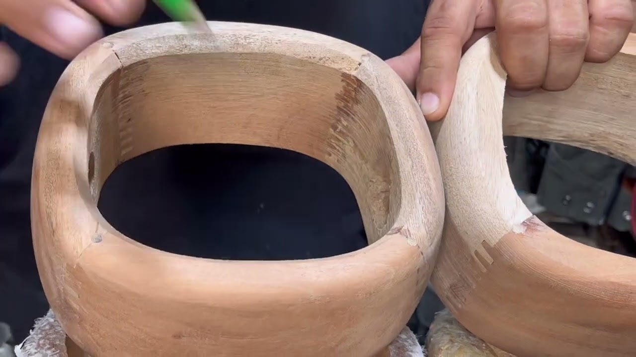 本皮張りの手法とチーガ（胴）について