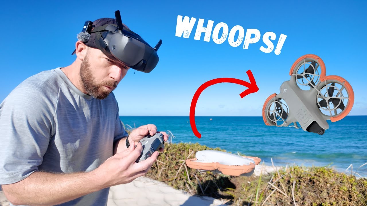DJI Neo Ocean Flight Ends in DISASTER