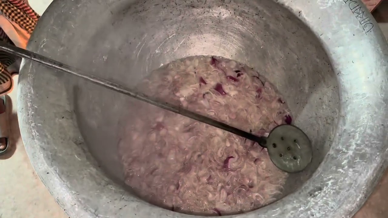 মিলাদে খাবারের প্রস্তুতিঃ