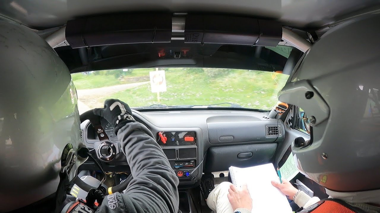 [OnBoard] Rallye de Lorraine 2024 - ES1 Landécourt - J.Bannerot/F.Hanquez - Peugeot 106 N2S