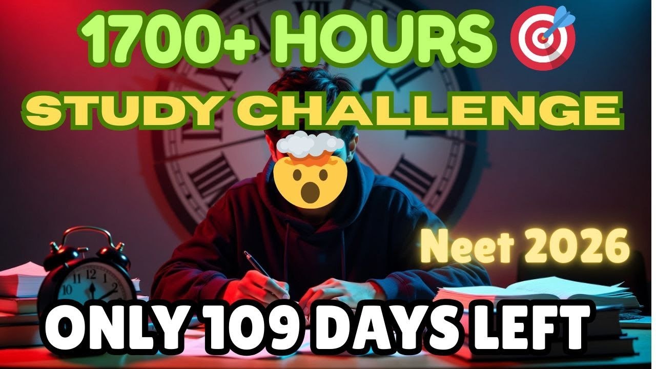 (DAY 5) 1700+ HOURS STUDY CHALLENGE l stop scrolling,start studying l (9hours /DAY)