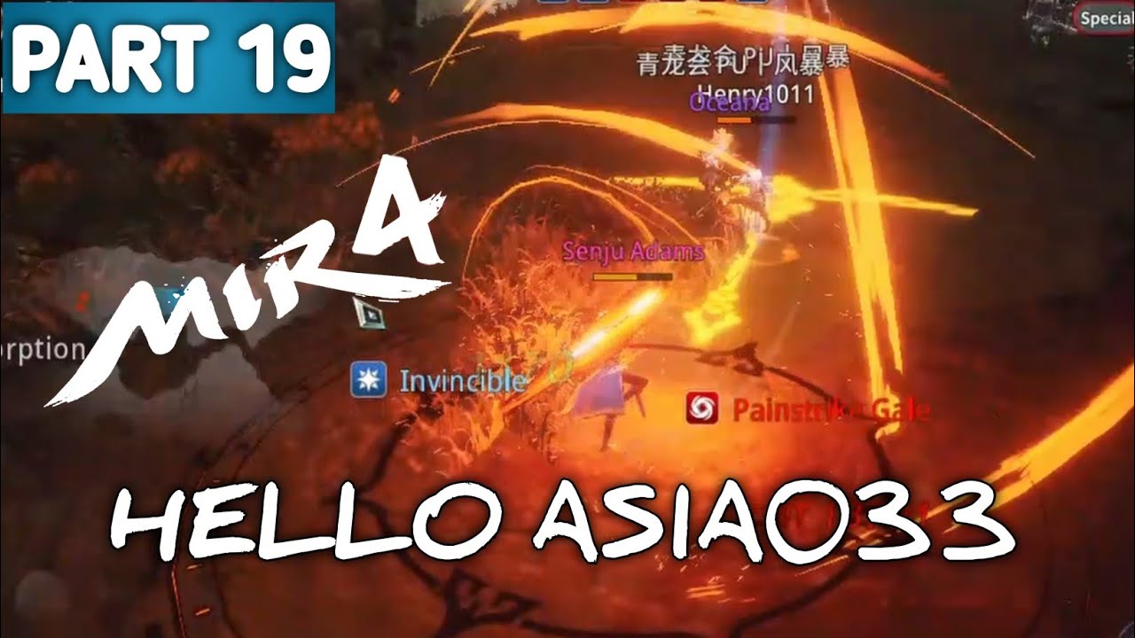 Hello ASIA033! LANCER RANDOM PVP part 19 Mir4 | Mir4 Pvp Content