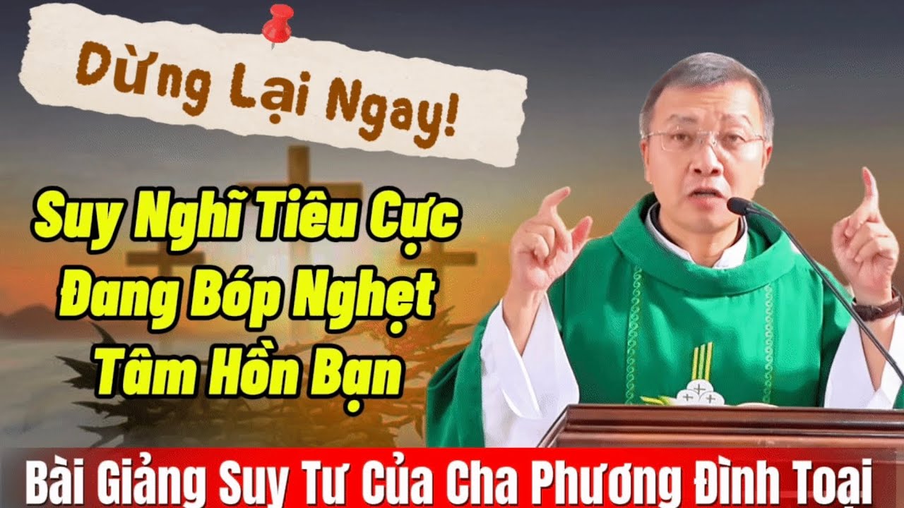 Nếu Tâm Hồn Bạn Đang Đầy Lo Âu, Hãy Nghe Lời Chia Sẽ Của Cha Phương Đình Toại
